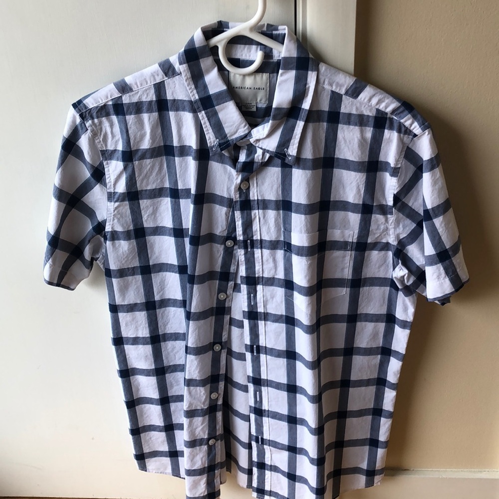 American Eagle Men’s Short Sleeve Button Down